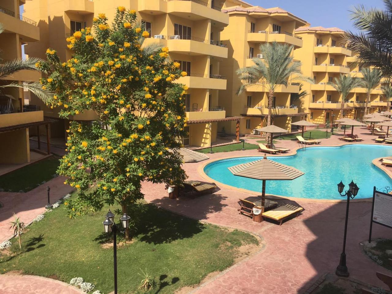 Pool View Apartment At British Resort - Unit 02 후르가다 외부 사진